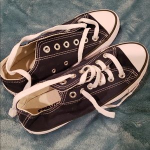 Navy converse